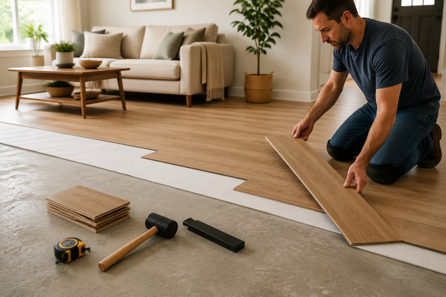 How to Install Vinyl Plank Flooring on Concrete How to Install Vinyl Plank Flooring on Concrete